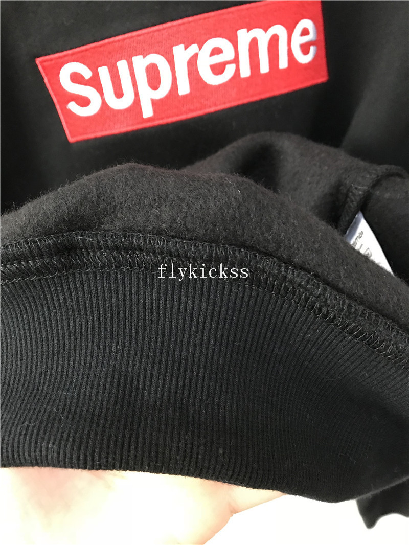 Supreme Black Hoodie